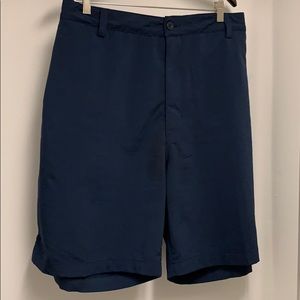 REEBOK navy men’s golf shorts sz50 poly/spandex